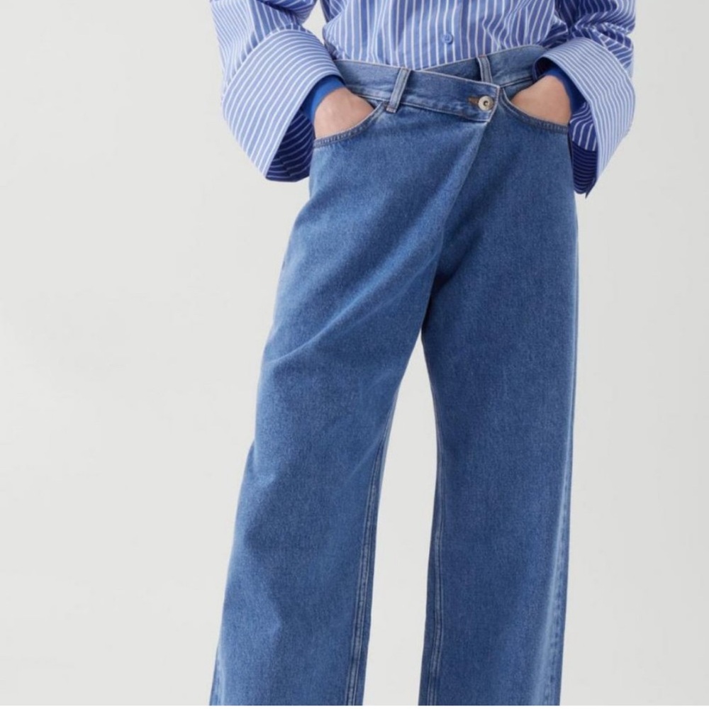 COS folded jeans sz 28